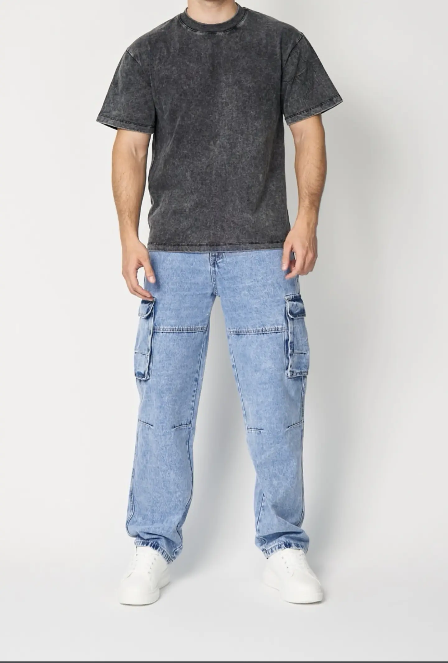 Jeans Cargo  Masculino  1