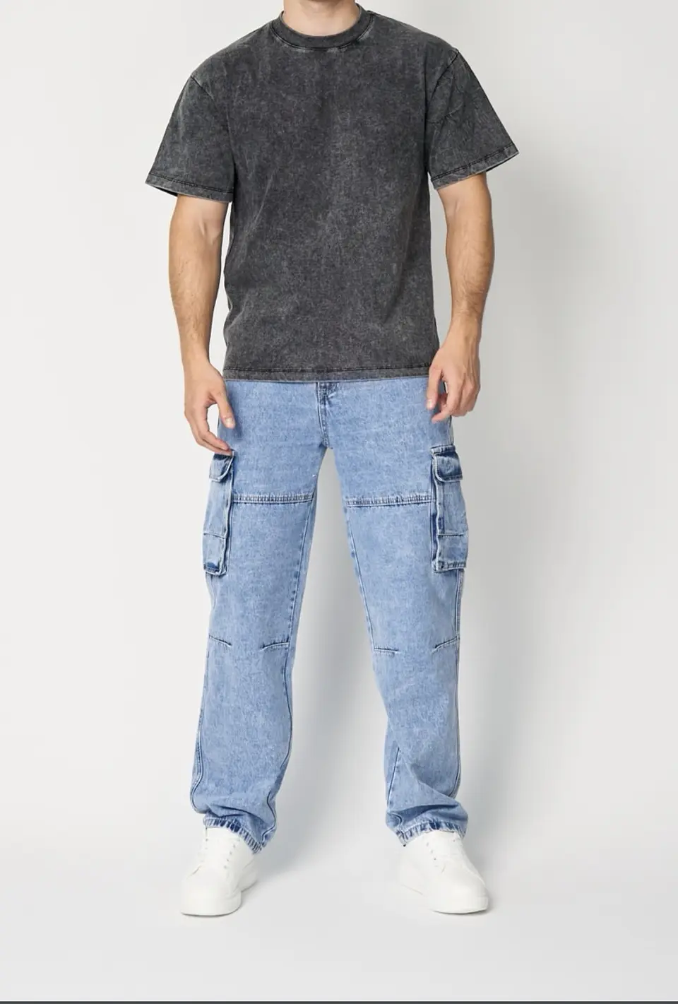 Jeans Cargo  Masculino  1