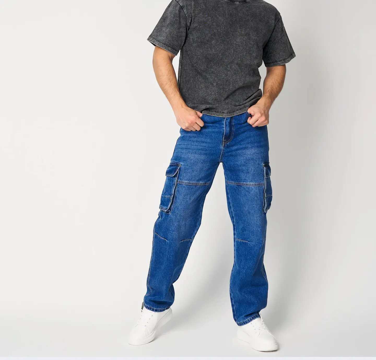 Jeans Cargo  Masculino  4