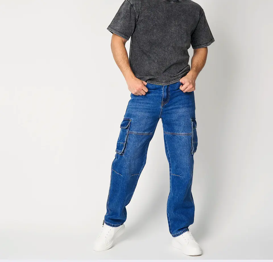Jeans Cargo  Masculino  4
