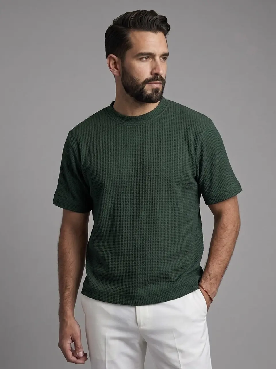 POLERA WAFFLE ALGODON  1
