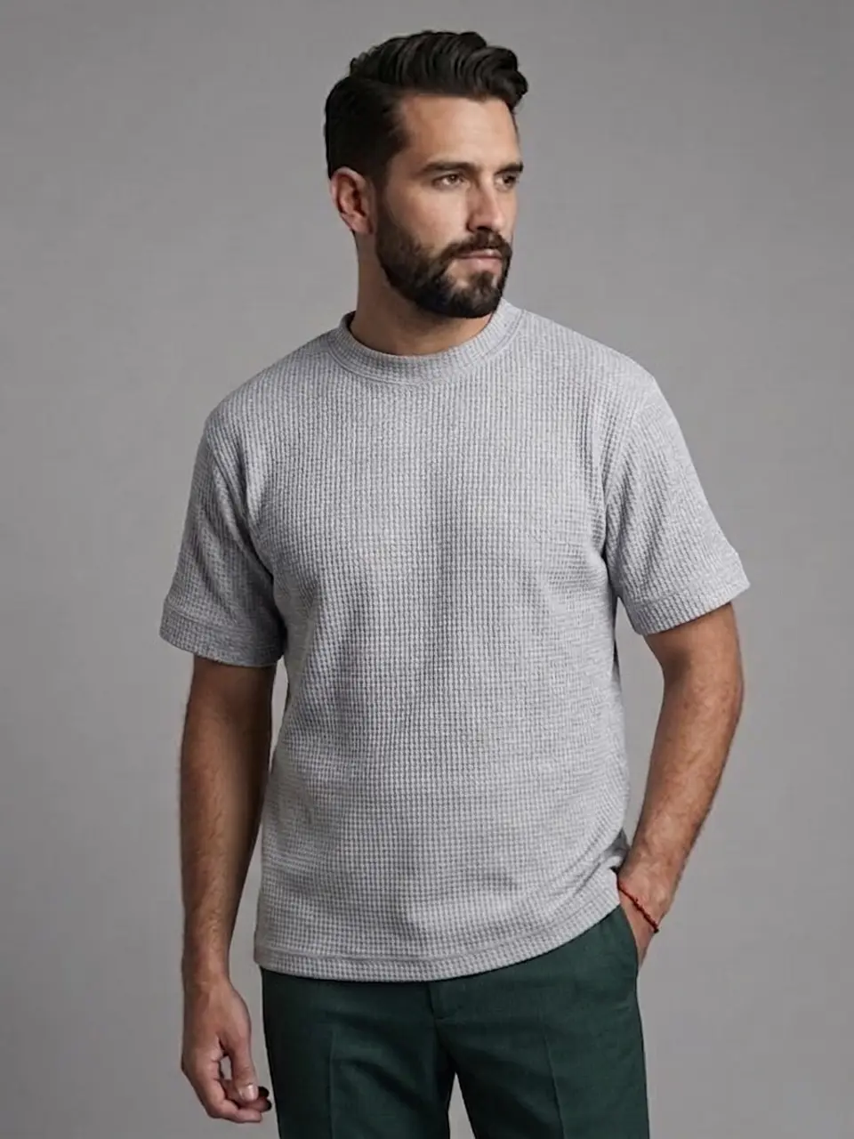 POLERA WAFFLE ALGODON  5