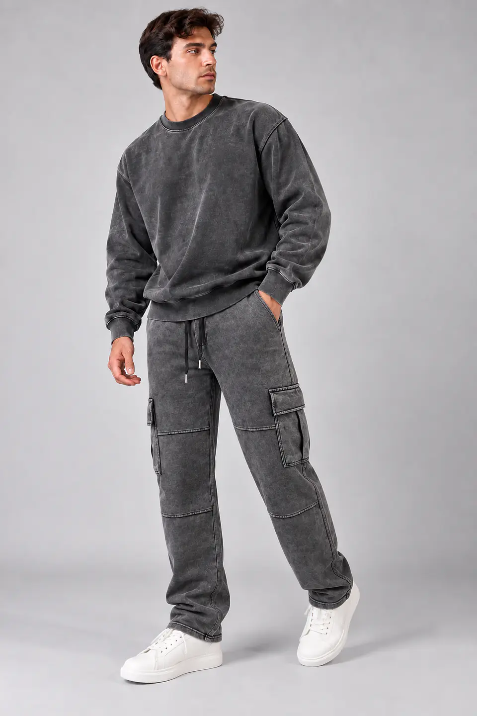 PANTALON BUZO ACID WASH 4