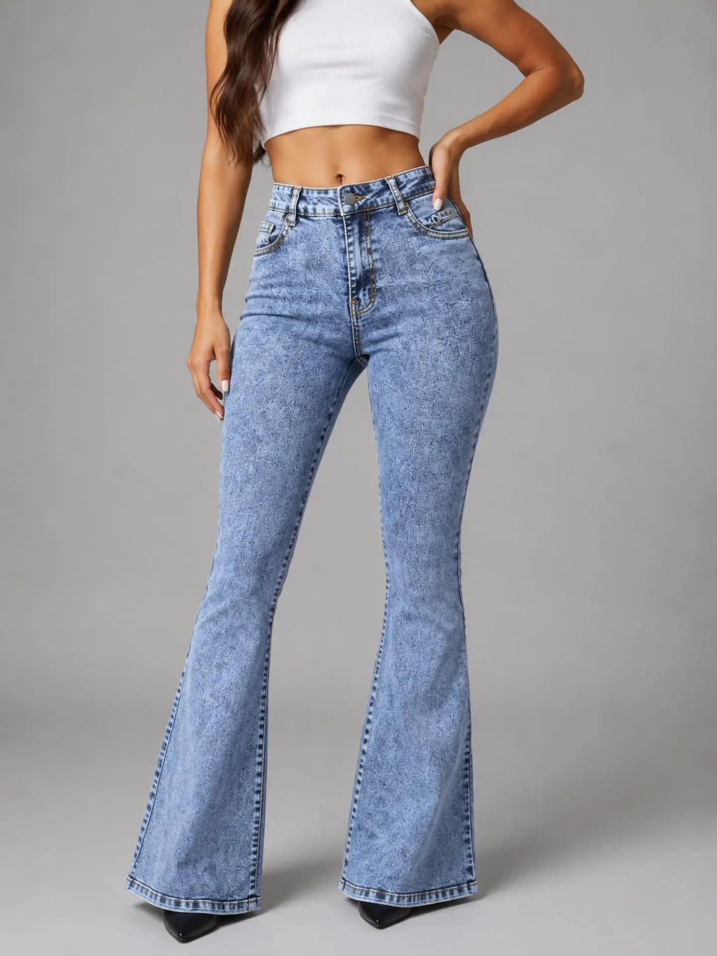 JEANS FLARE PUSH SP 5