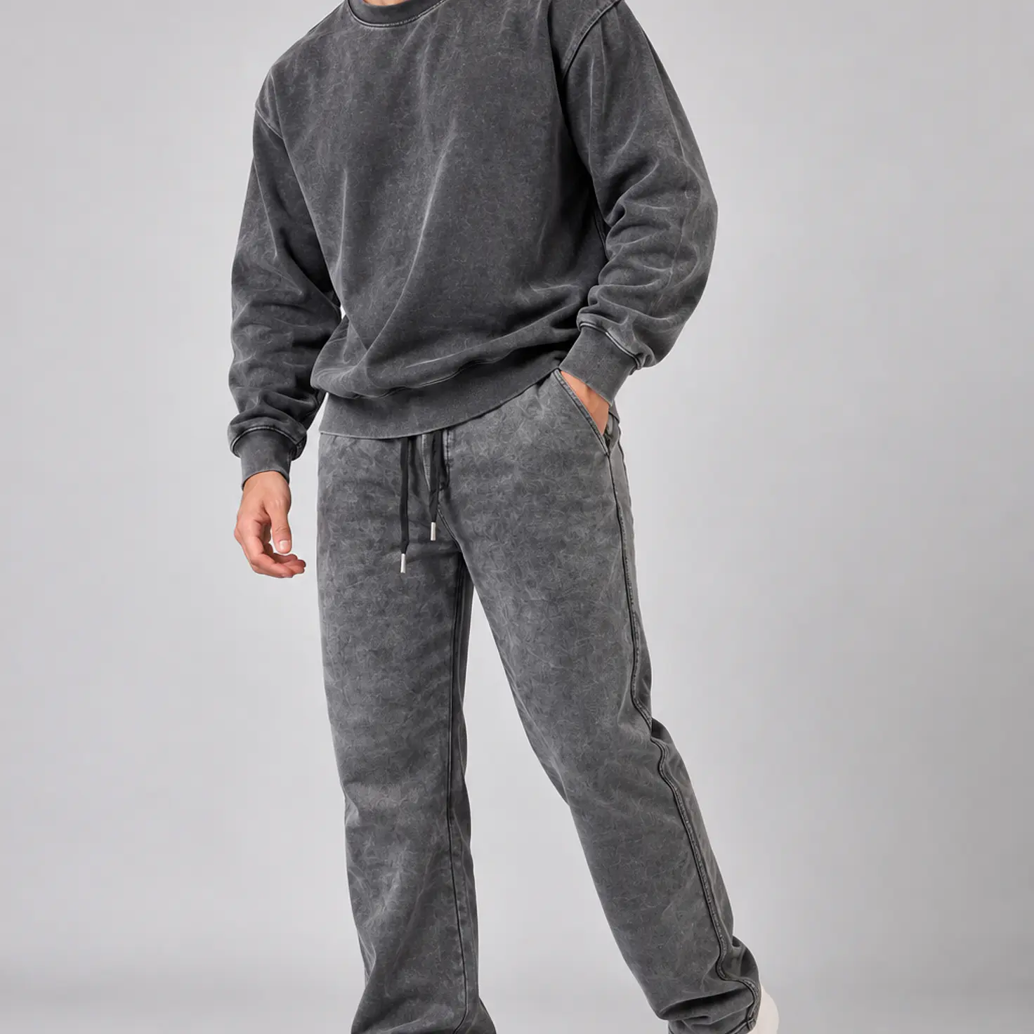  PANTALON BUZO ACID WASH 