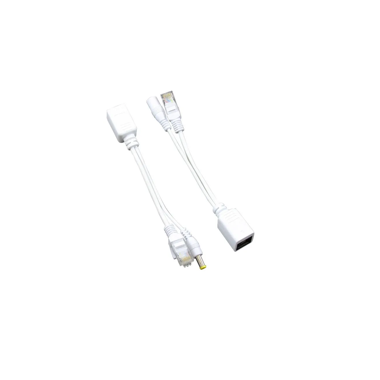 Inyector Poe Pasivo Rj45 Par Macho Hembra