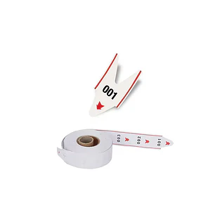 Pack 10 Rollos Repuesto Dispensador Números Turnomatico 000-999 