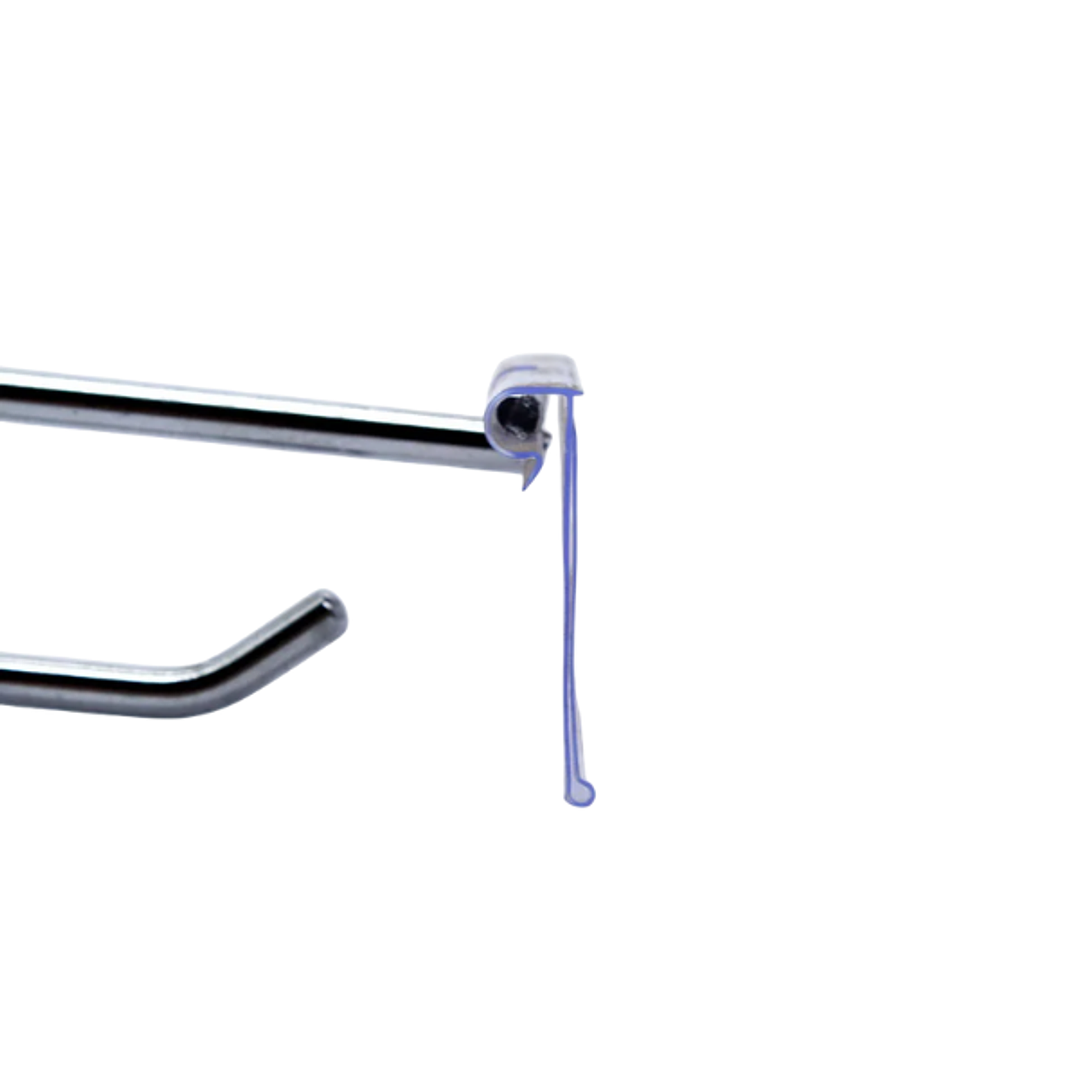 Pack x 10 Porta Precio Rojo P/Gancho Metálico 2