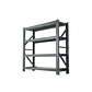 Repisa Rack Estante Metálico 200x60x200 1600 Kilos Negro Mate - Miniatura 2