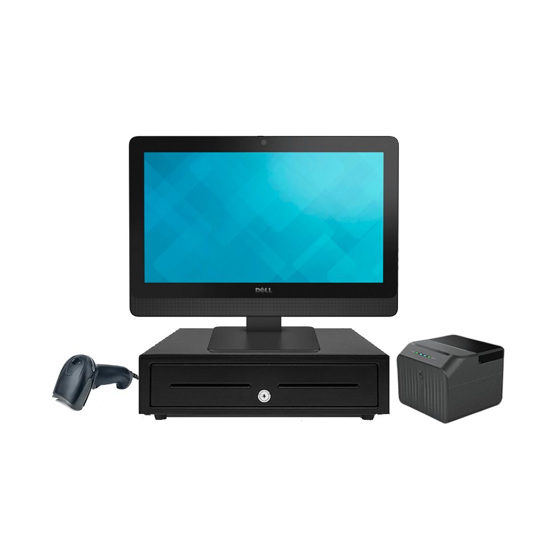 KIT Punto Venta AIO Táctil 23 INTEL I7 8GB HDD Full Venta e Inventario 1