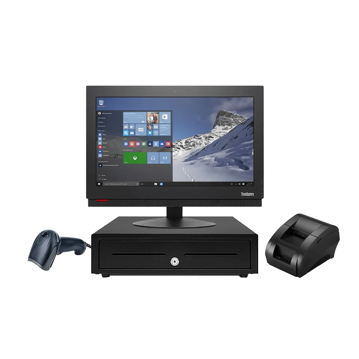 KIT Punto Venta AIO 20 INTEL I5 4GB HDD Full Venta e Inventario 1