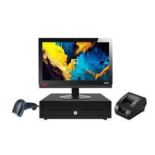 KIT Punto Venta AIO 21.5 FHD INTEL I5 8GB HDD Full Venta e Inventario