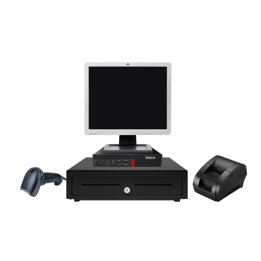 KIT Punto Venta Monitor 17 NUC INTEL I5 4GB HDD Full Venta e Inventario