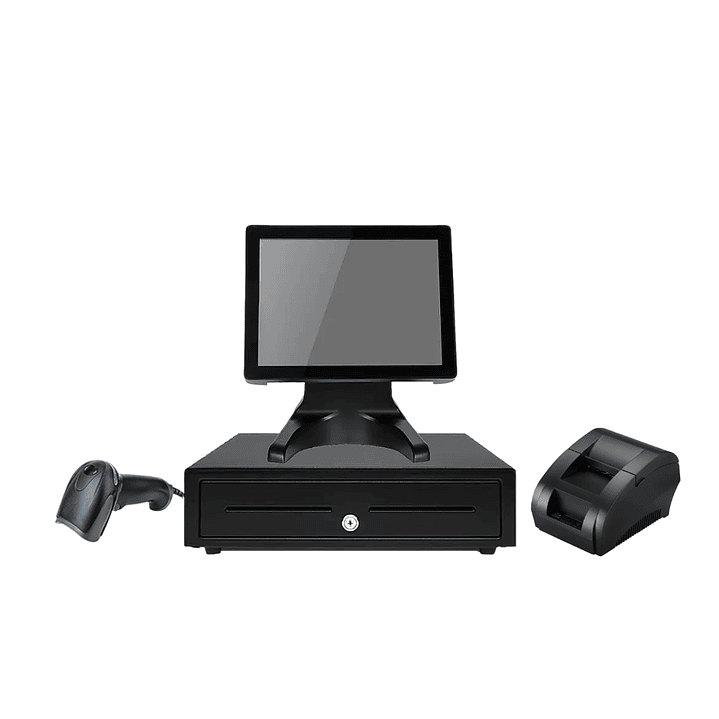 KIT Punto Venta AIO S100 Táctil 15 INTEL I5 4GB M2.SSD Full Venta e Inventario 1