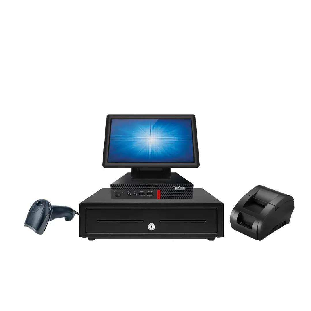KIT Punto Venta Monitor Tactil 10 NUC INTEL I3 4GB HDD Full Venta e Inventario 1