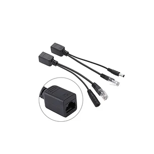 Inyector Poe Pasivo Rj45 Par Macho Hembra