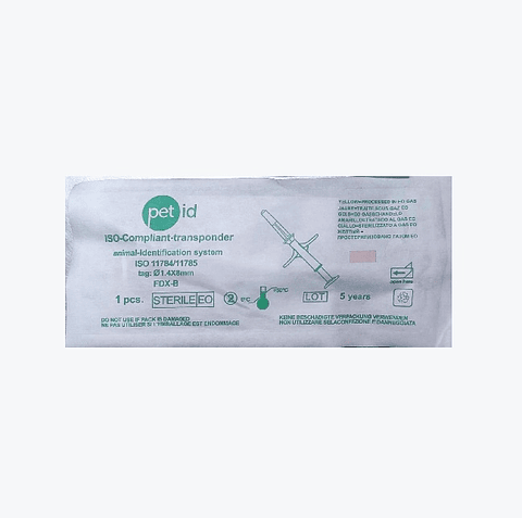 Microchip para mascotas Pet ID