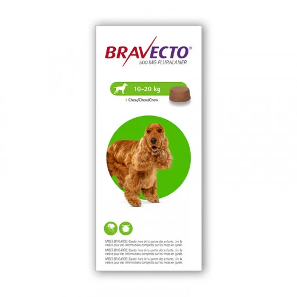 BRAVECTO 10 A 20 Kg 1