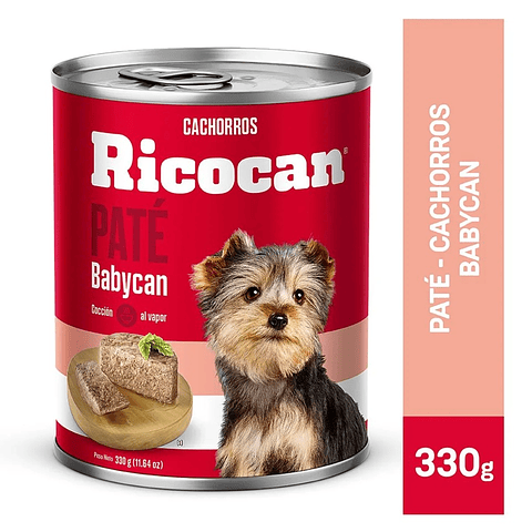 Ricocan Babycan Paté Cachorros Lata 300g
