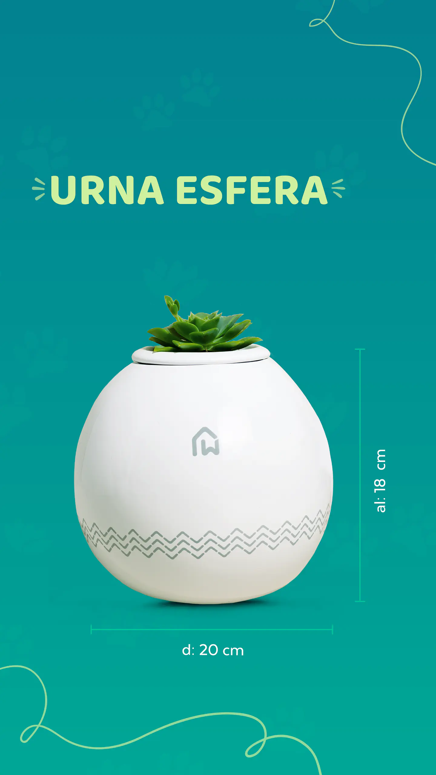 Servicio de Cremación + Urna Esfera (Recojo en tienda)  3