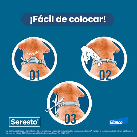 Seresto collar caninos mayores de 8 kg 