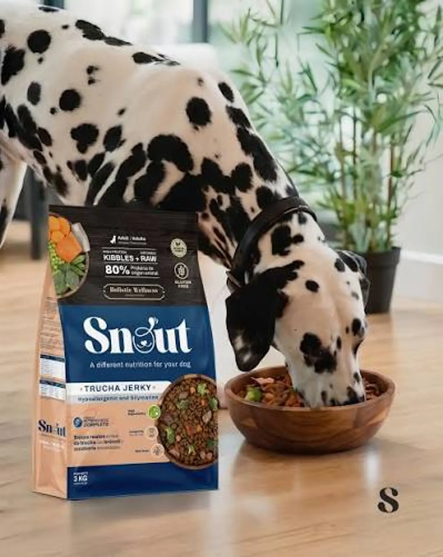 Snout croqueta 3kg Trucha All Breeds Hypoallergenic 2