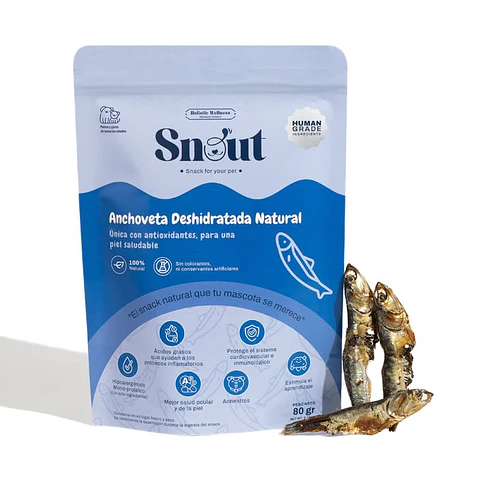 Snout snack Anchoveta 80g for Dogs&Cats