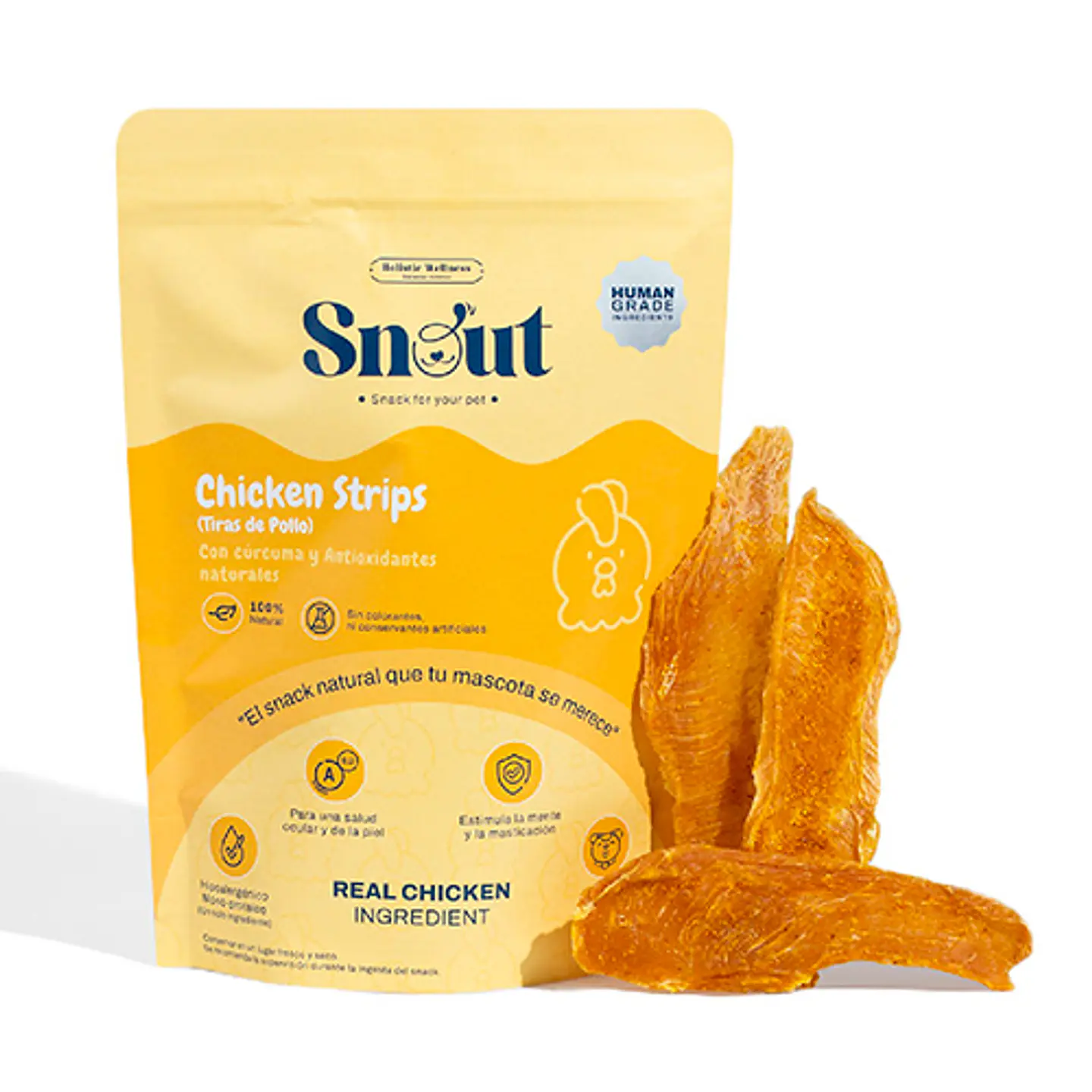 Snout snacks Chicken 100g Natural for Dogs&Cats 1