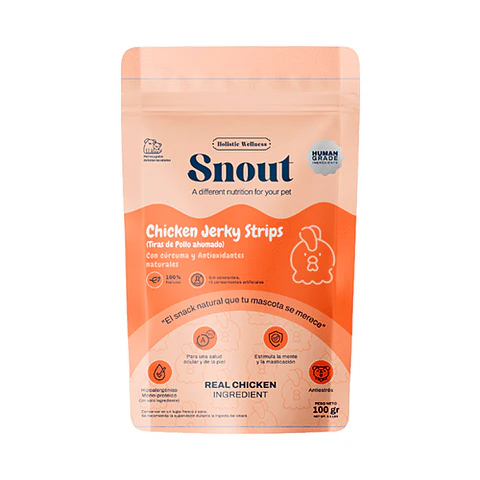 Snout snacks Chicken 100g Ahumadas for Dogs&Cats