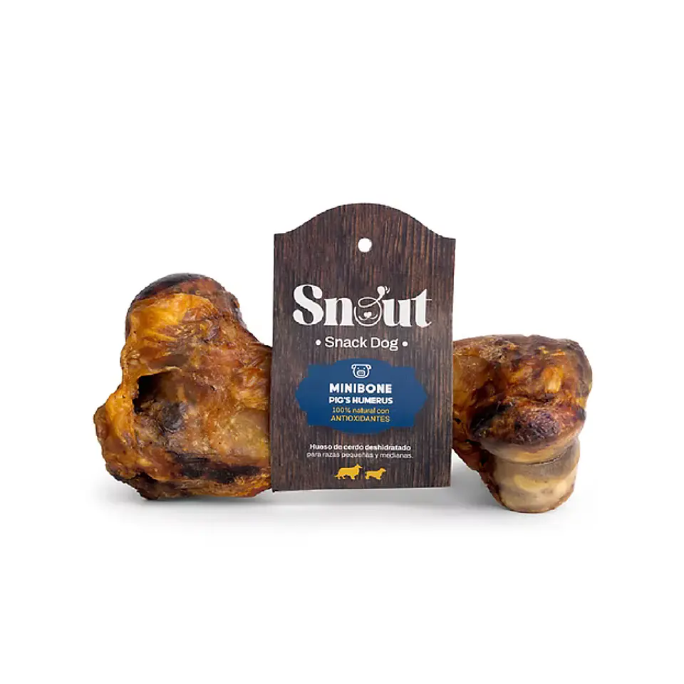 Snout Minibone Natural Húmero de Cerdo For Dogs 1