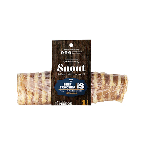 Snack Traquea de Res Snout For Dogs Small