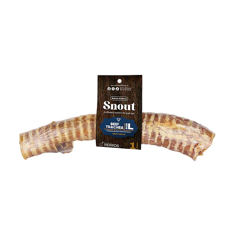 Snack Traquea de Res Snout For Dogs Big