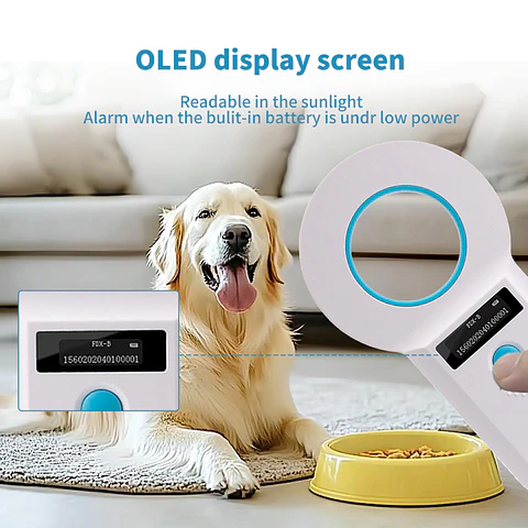 Lector de microchips Bluetooth