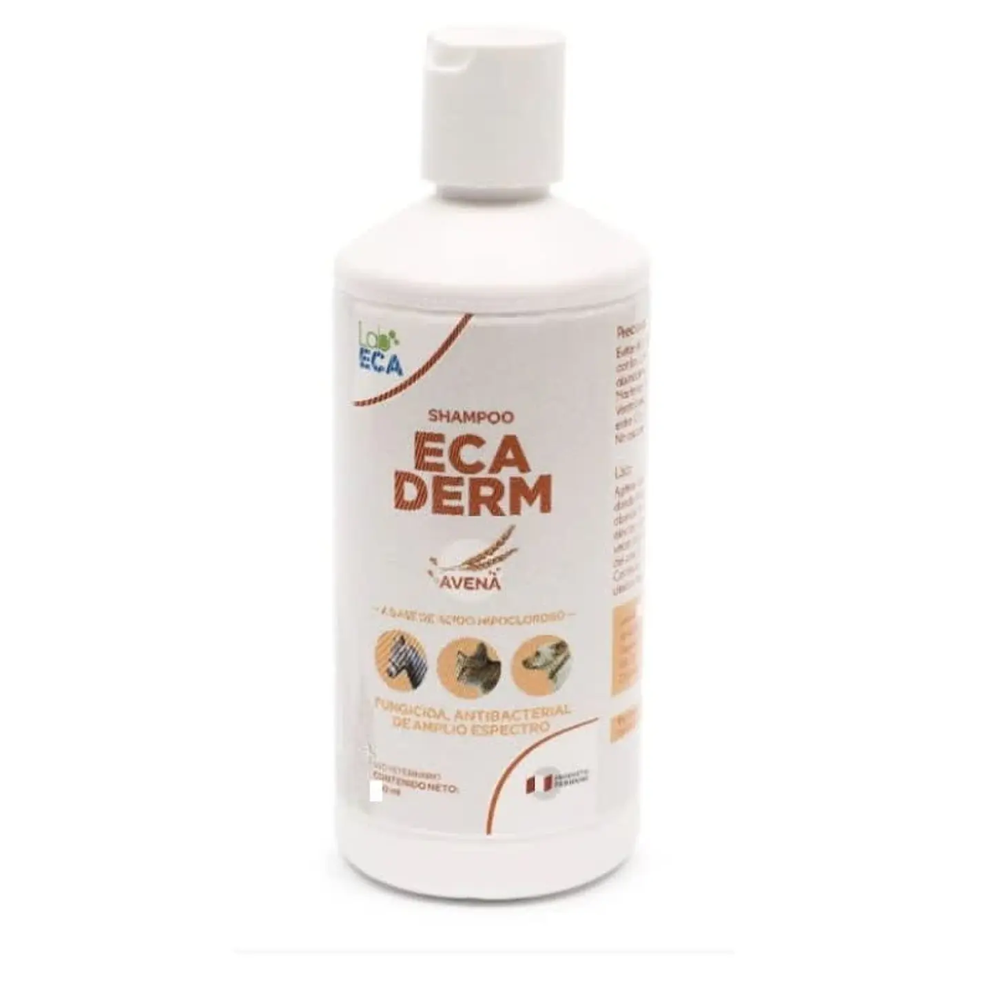 Shampoo de Limpieza Avena Perro/Gato  EcaDerm 1