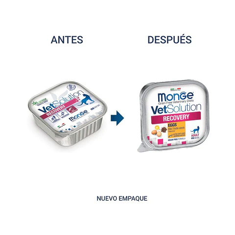 Monge – Vet Solution – Gatos – Recovery – 100gr