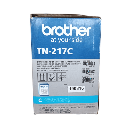 Toner Original Brother TN-217 Cian