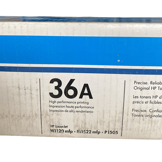 tóner negro HP 36A LaserJet (CB436A)