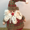 Muñeco de navidad 27 cm tela cu