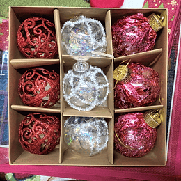 caja 9 esferas diseño y calidad