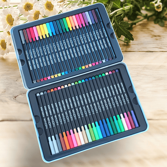 Set de 48  Lápices con colores bonitos y brillantes NOVA
