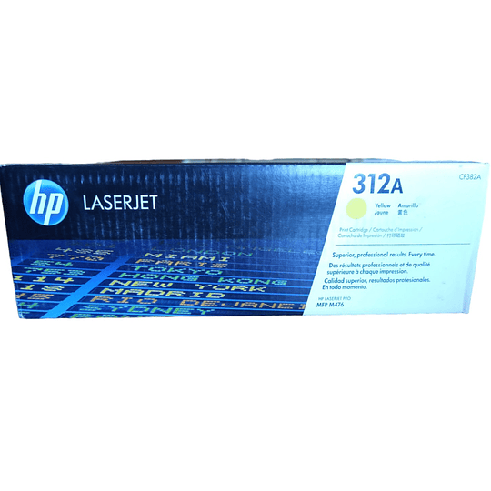 HP Tóner LaserJet Original Color Amarillo 312A Cf382A