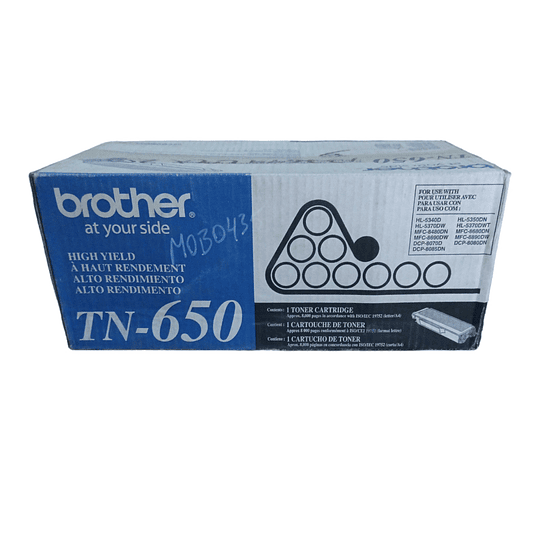 Brother Tóner Original TN-650 Color Negro