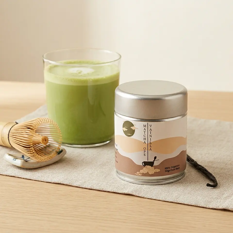 Té Matcha Vainilla Premium 50gr  2