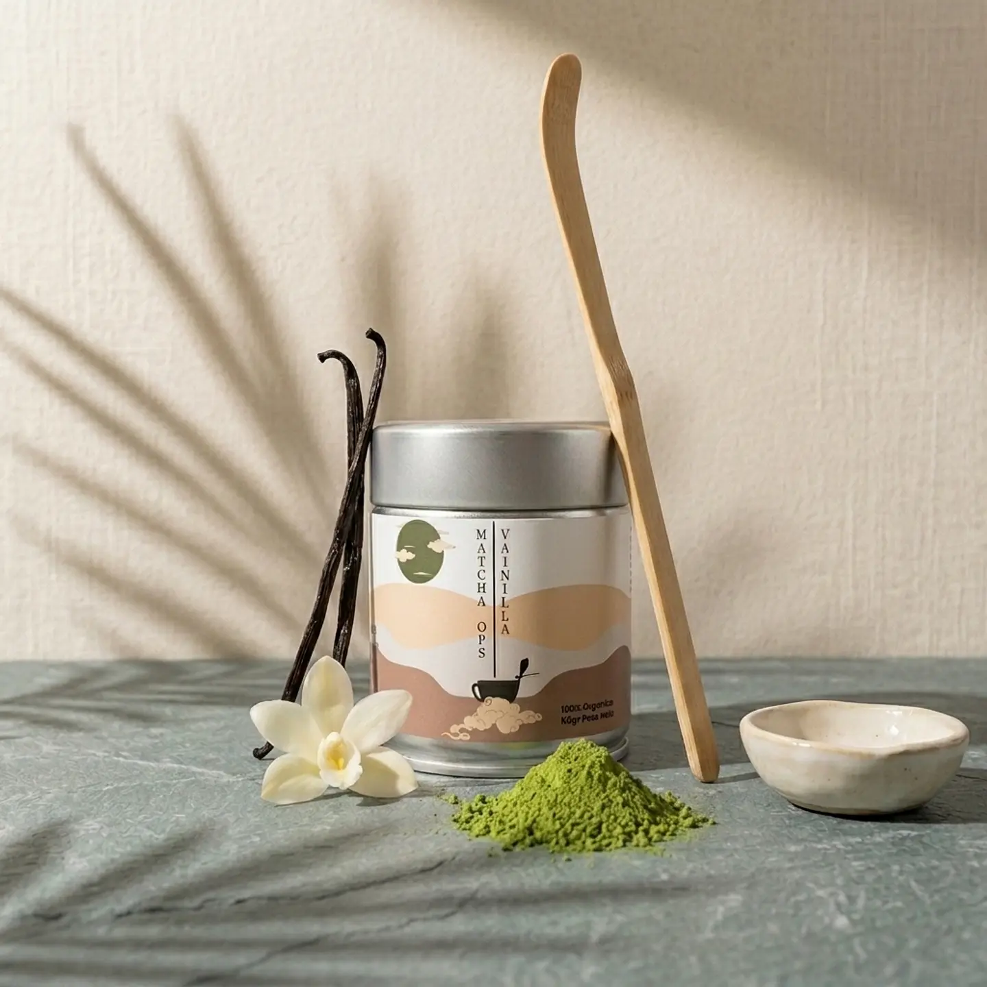 Té Matcha Vainilla Premium 50gr  3