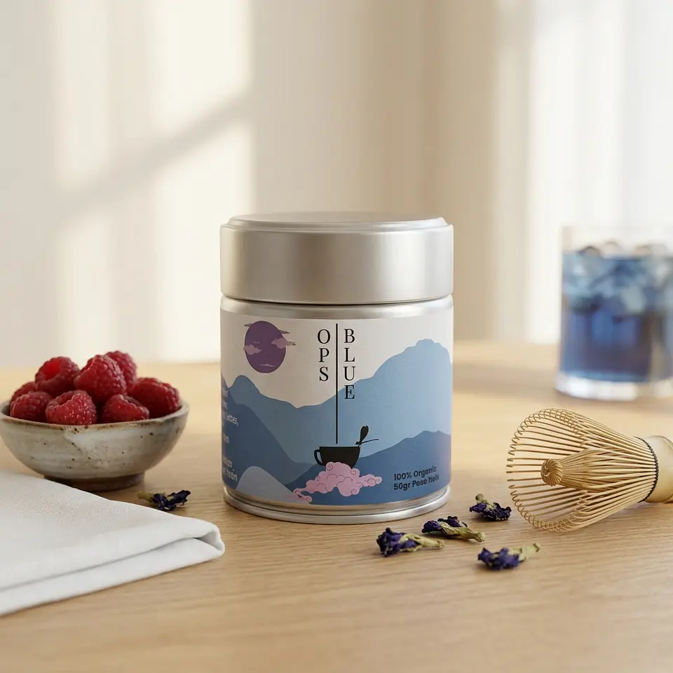 Blue matcha (butterfly pea) en polvo 50gr 2