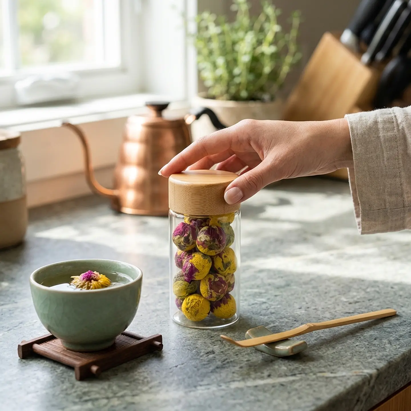 Blooming tea Bolitas  3