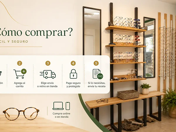 ¿Cómo comprar de forma fácil y segura en nuestra óptica online? – Paso a paso