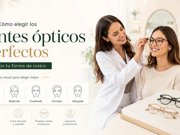 Cómo Elegir los Lentes Ópticos Perfectos para Tu Forma de Rostro 