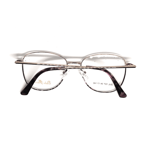 Gafas Mujer, Metalica semi-redonda 
