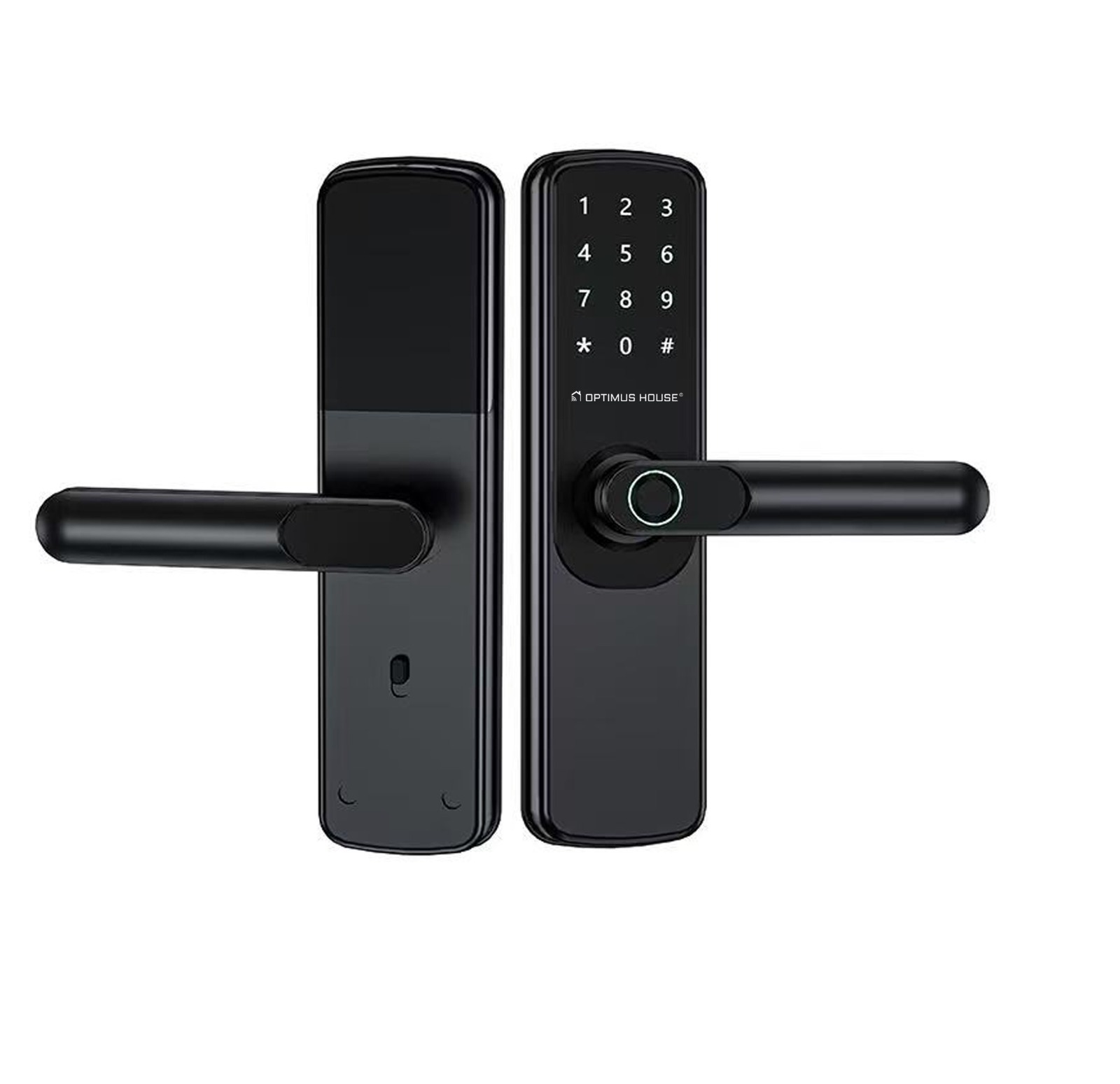 ZX6: Cerradura Smart WiFi Huella Puerta 250 x 60 mm